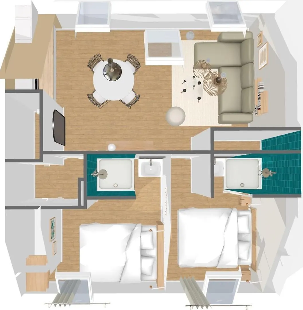 Appartement Deux Chambres Sur La Place Sebastopol Lille Apartment